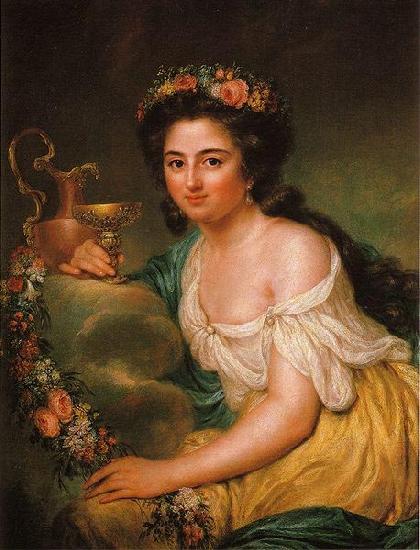 anna dorothea therbusch Henriette Herz by Anna Dorothea Lisiewska oil painting picture